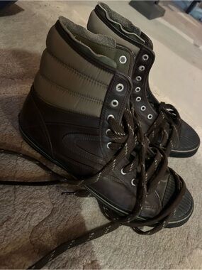 Tretorn Men's Brown High-Top Casual Lace-Up Boots